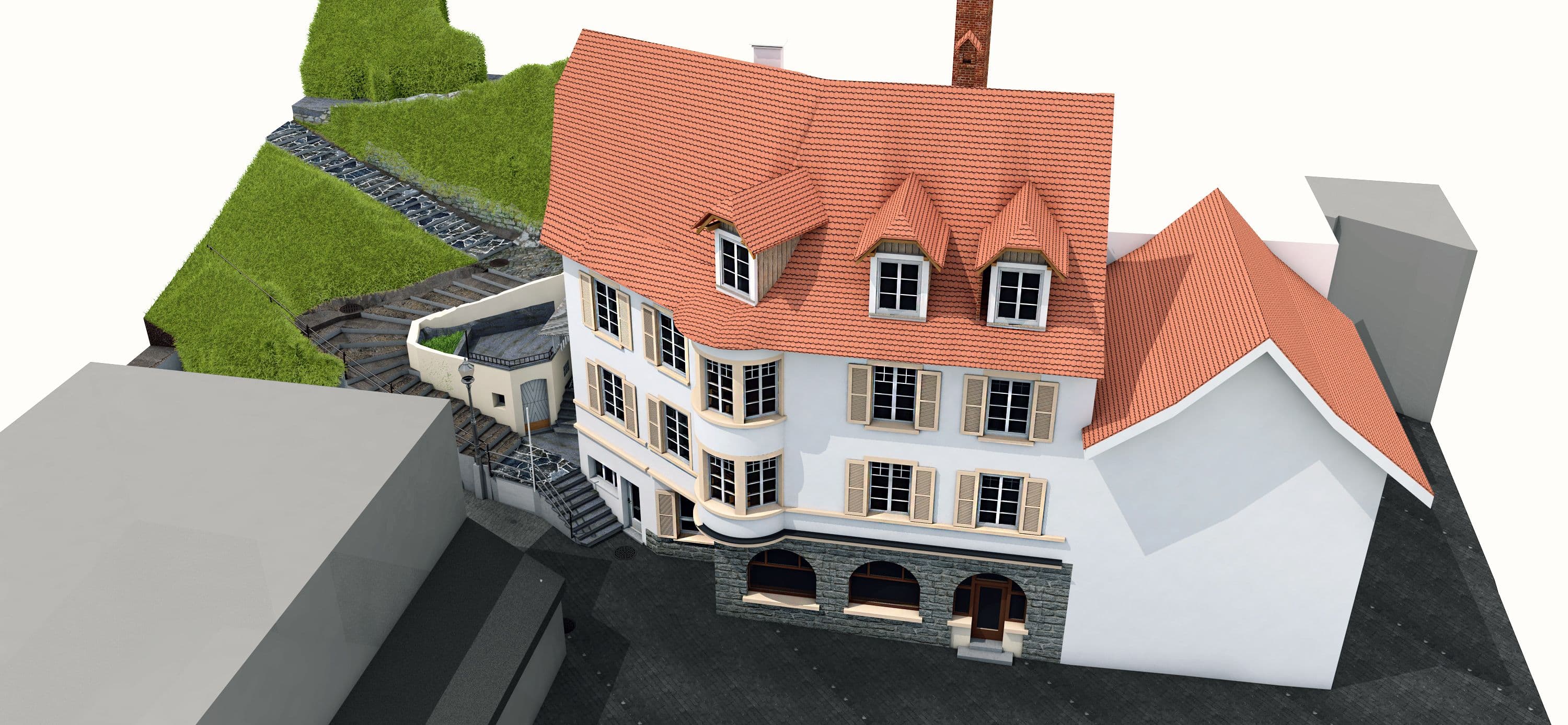 3D Grundlage für Renovationsarbeiten