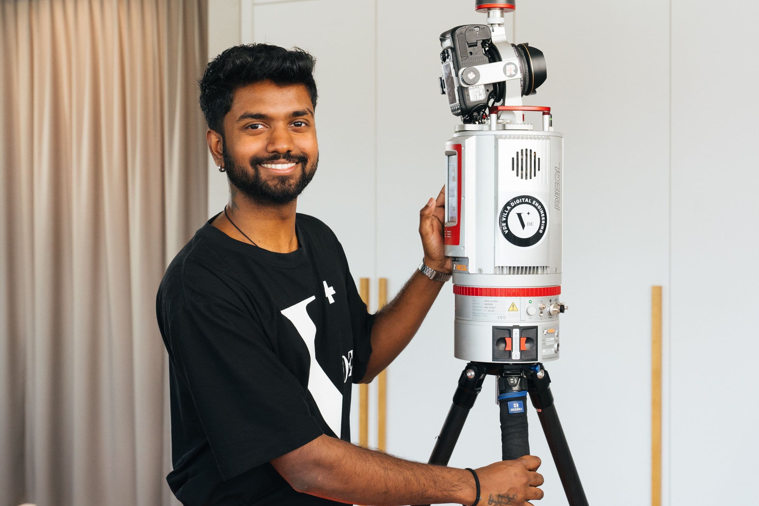 Aufnahme organisieren Laserscanning