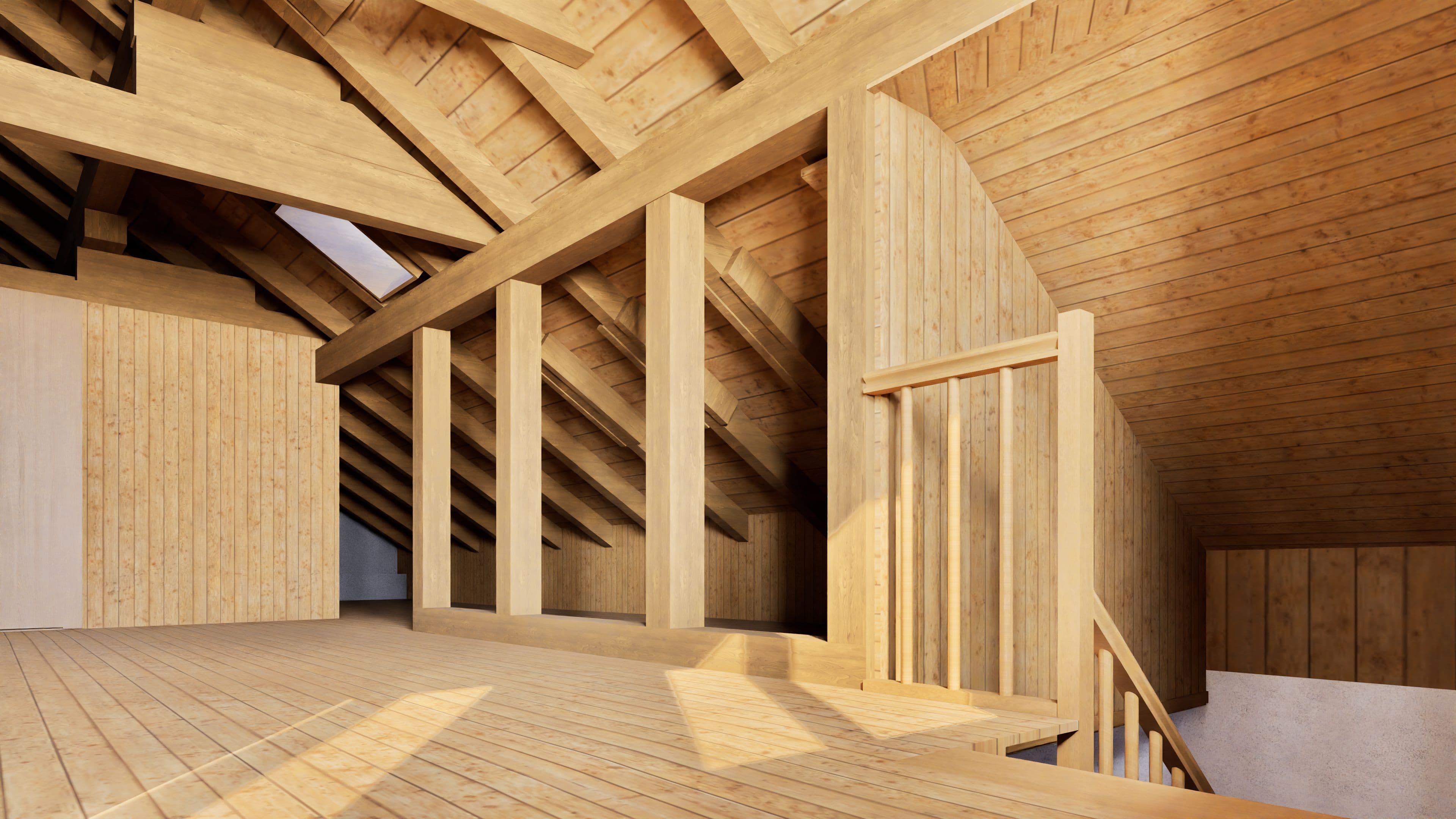 3D Bestandsmodell Wohnhaus innen in Vectorworks