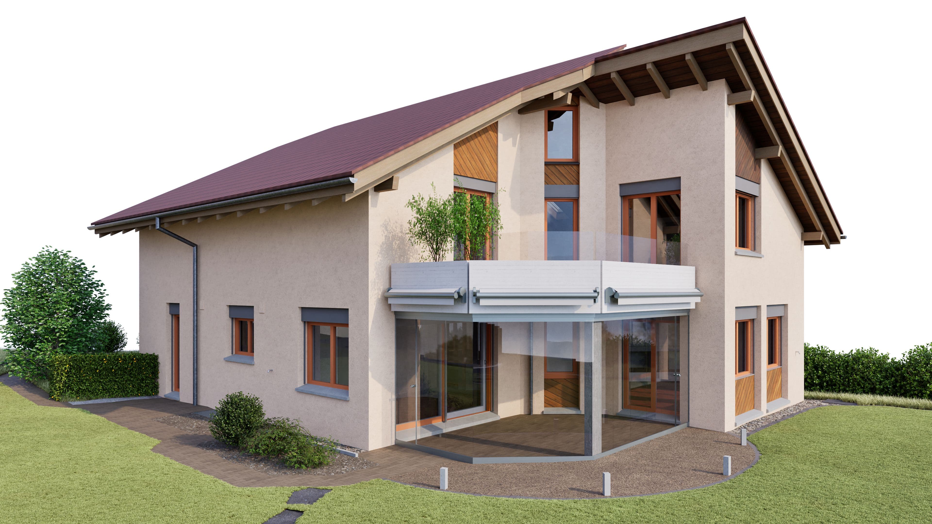 3D CAD Bestandesmodell eines Gebäudes aus Laserscanning Daten