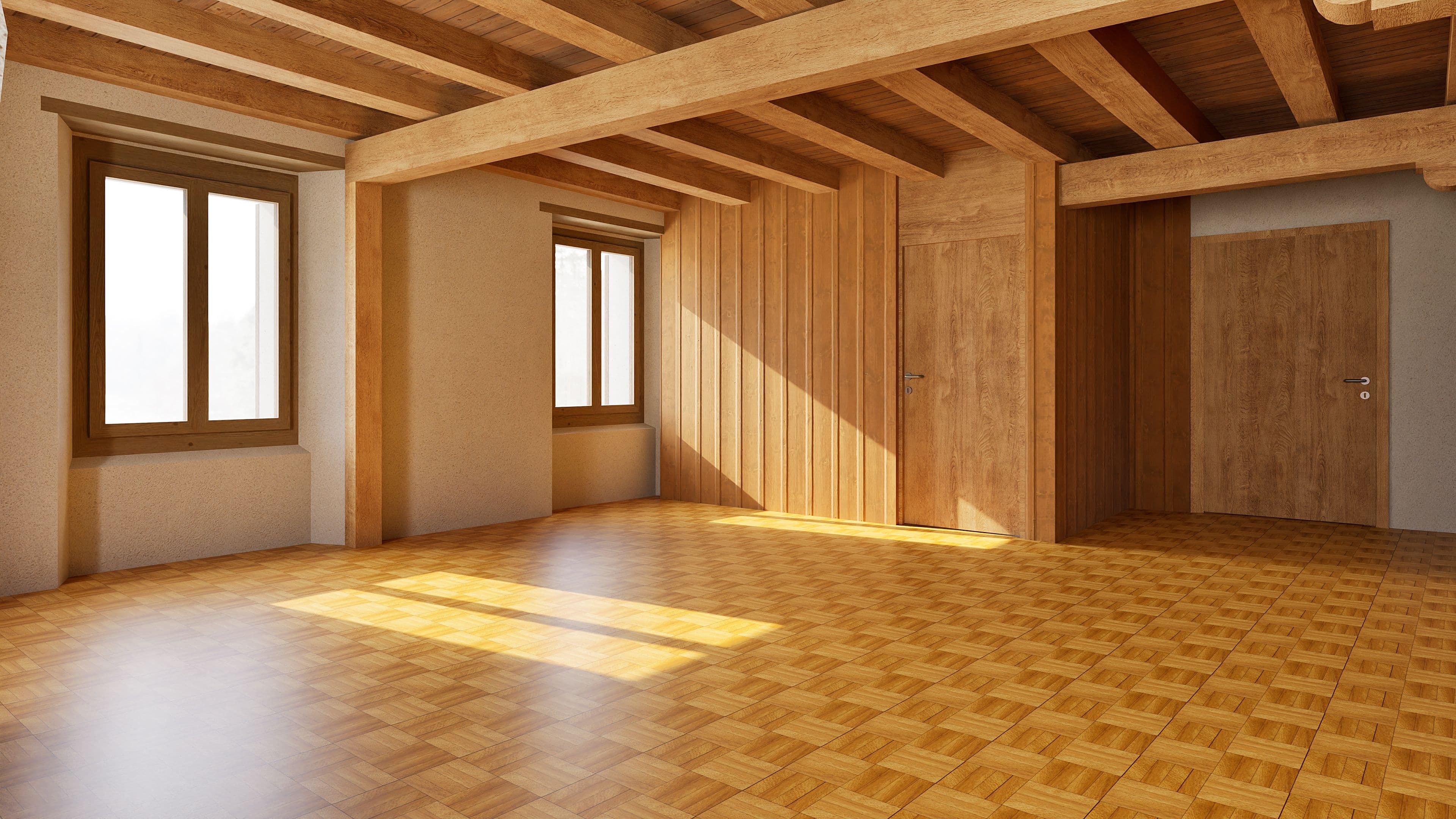 3D Bestandesmodell eines Gebäudes zur Planung von Umnutzung und effizienter Flächennutzung im Bestand