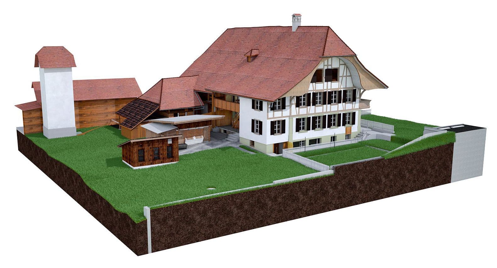 Bauernhaus Passage, Wichtrach