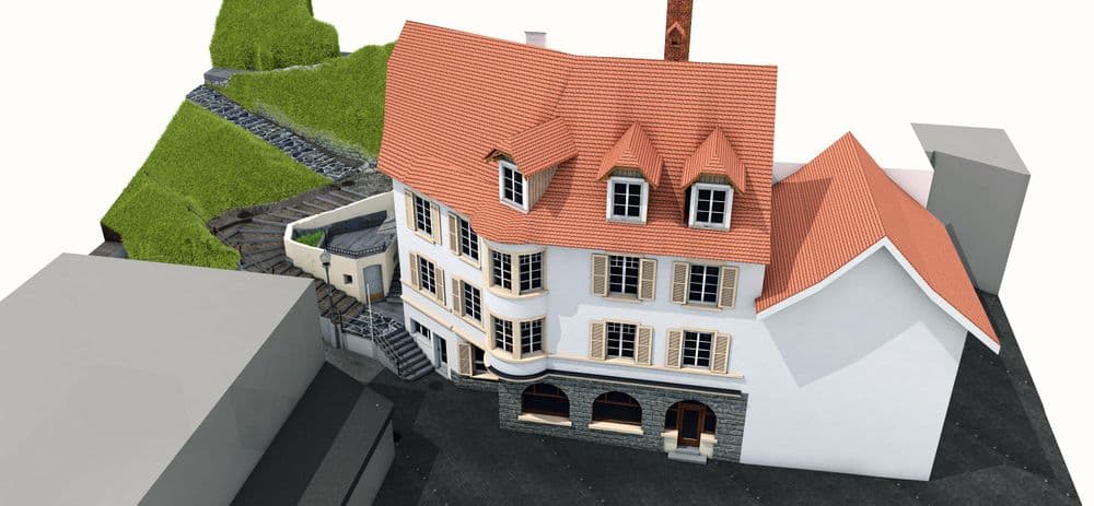 3D Grundlage für Renovationsarbeiten