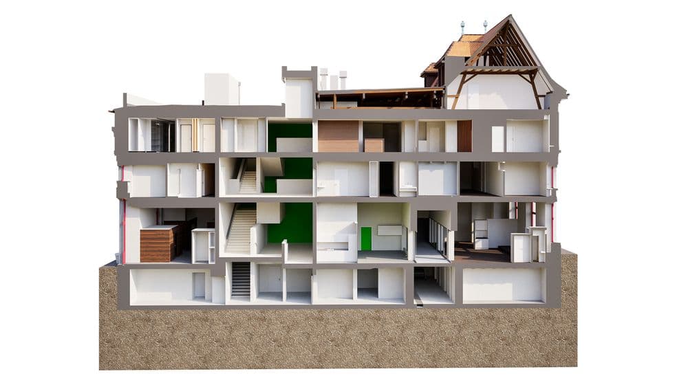 Scan to BIM Basel Gebäudemodell Planung