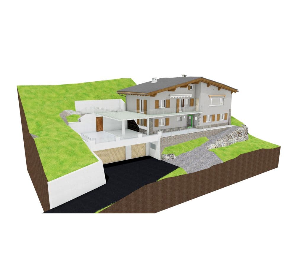 Laserscanning und ArchiCAD-Modell