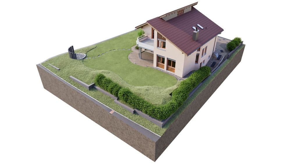 3D CAD Bestandesmodell eines Gebäudes für Planung im Bestand