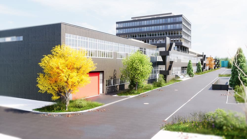 Scan to BIM Modell aus Punktwolke für ein grosses Bauprojekt im Bestand