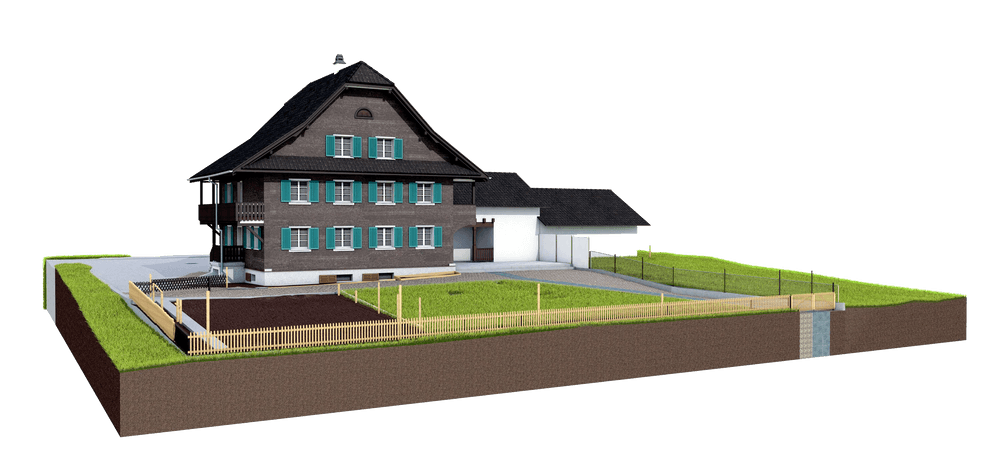 bauernhaus laserscanning