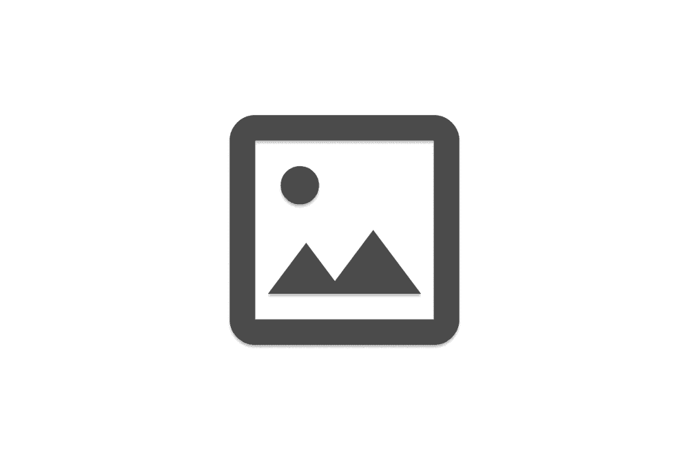 Platzhalterbild mit Bildsymbol: graues Icon eines Fotos mit Berglandschaft und Sonne auf dunkelgrauem Hintergrund.